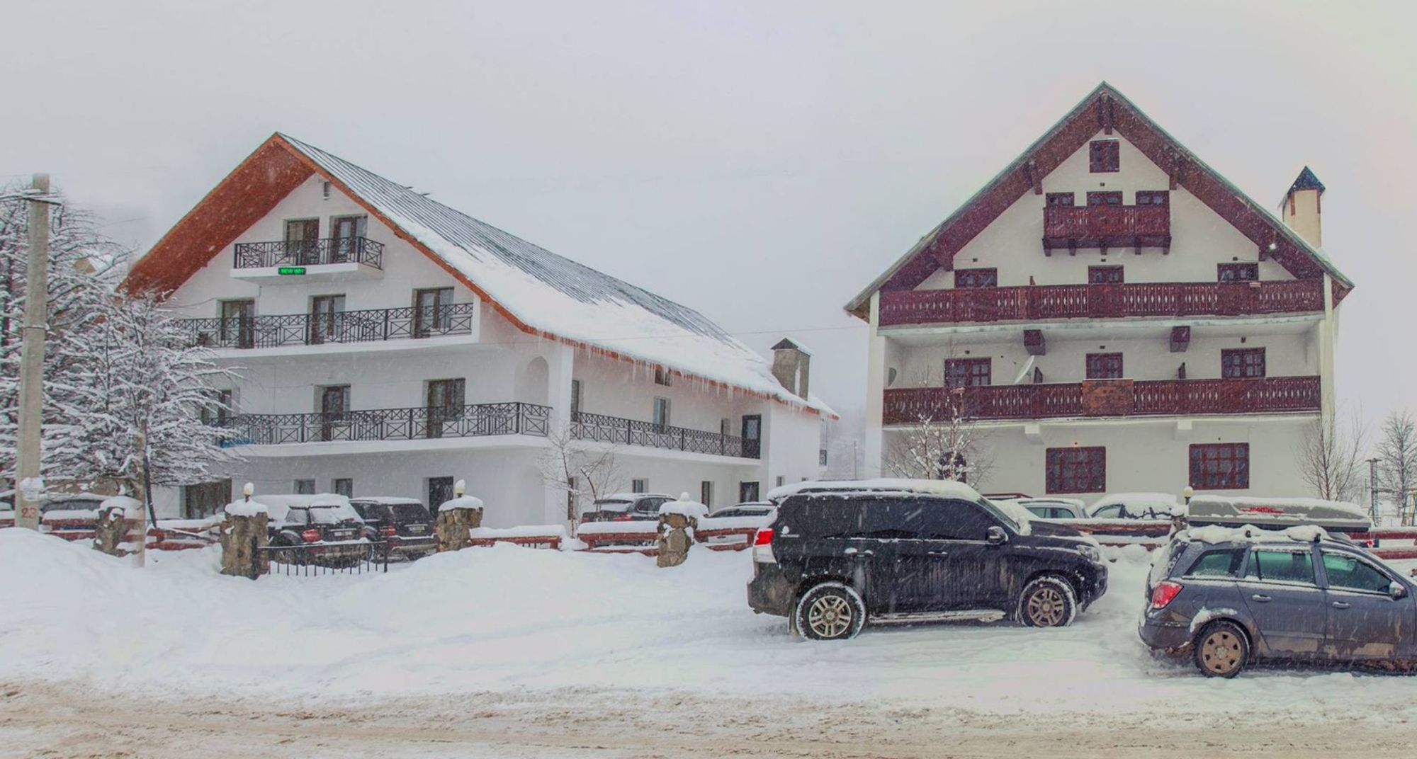 Hotel New White House Bakuriani Zewnętrze zdjęcie